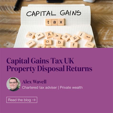 capital gains tax uk property account